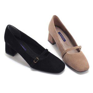 갤러리아 세라 양가죽 메리제인 펌프스힐 로퍼힐 TJP21460 컬러 2종 5CM