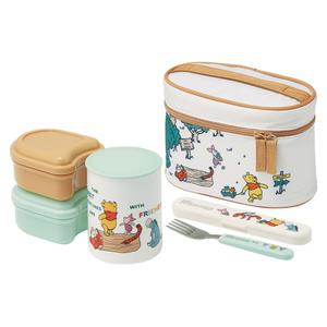 디즈니 곰돌이 푸 항균 보온도시락통 560ml 런치박스