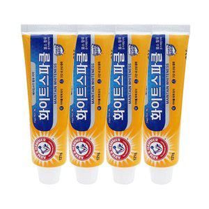 [그린핑거]암앤해머 덴탈케어 화이트스파클 치약 121g x4개