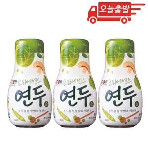 오늘출발 샘표 요리에센스 연두 순 275ml 3개