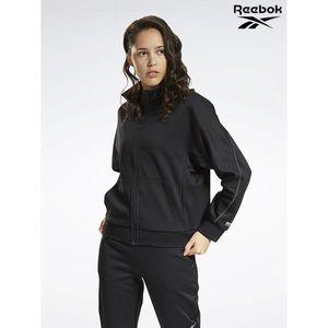 [하프클럽/리복]Reebok 여성 블랙 DMX 폴리 트레이닝자켓