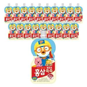 [롯데백화점]디씽컴퍼니 팔도 홍삼쏙쏙 배도라지 100ml x 20개