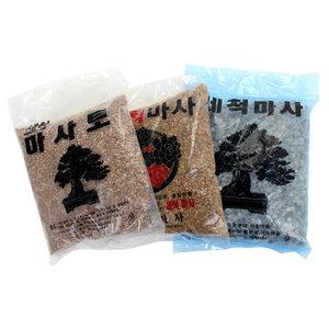 세척 마사토 2kg 소/중/대 (택1)  분갈이 다육이흙