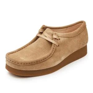 [클락스](광주신세계)여성 캐주얼 스웨이드 왈라비 CLAOXC3635WF1(블랙)/WF3(브라운)