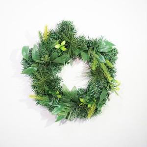 [OFLP95OQ]ELIM 크리스마스 리스장식 그린 40cm