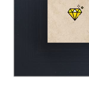 50cm*80cm 보석십자수 전용액자 우드블랙