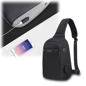 [라일리] Rly 여행용 어깨 숄더 크로스가방 남자 여성 USB 슬링백