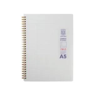 옥스포드 밀크PP 코넬노트 스프링 절취 A5