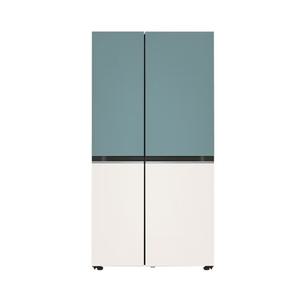 LG전자 디오스 오브제컬렉션 UV청정 도어쿨링 양문형 냉장고 S834MTE10 [OK]