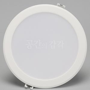 6인치 다운라이트 원형 전등 매립등 조명 주광색 LED 슬림 20W 6500k