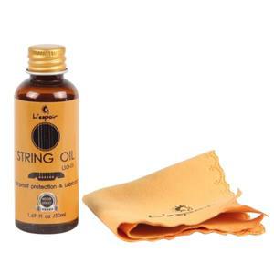 50ml 기타 장미빛 지판 간호 오일 녹 스트링 레몬
