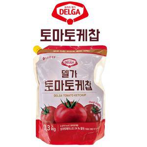 델가 토마토 케찹 3.3kg (1입) 식자재 대용량