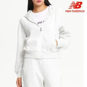 [뉴발란스]뉴발란스 W 시그니처 넌기모 세미오버 NBMDE4W832-AC 후드티