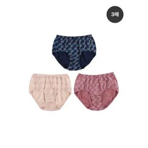 [하프클럽/TRY]여성 퀸즈 삼각 팬티 3매입 1호