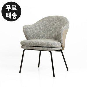 [벤티스가구]듀엔 패브릭 암 체어 의자 예쁜 거실 1인용 일인용 인테리어 까페 카페(아이보리)
