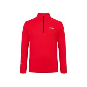 아이더 EIDER HERITAGE 남성 폴라텍 긴팔짚업 티셔츠_Salsa DMP25231O6 592503