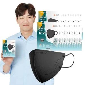 에버뉴크린 새부리형 황사방역마스크(KF94)(블랙/대형) 100입