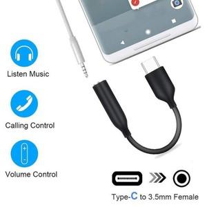 1PC  C ~ 3.5mm 여성용 헤드폰 잭 어댑터 삼성 호환 Galaxy ipad 호환 용 Aux 오디오 케이블