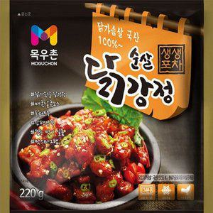 [목우촌] 국내산 생생포차 순살닭강정 220g 10팩