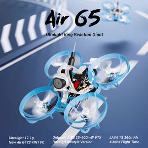 취미 BETAFPV 레이싱/프리스타일 Air65 ELRS 2.4G 브러시리스 Whoop 쿼드콥터 전문 RC 미니 드론