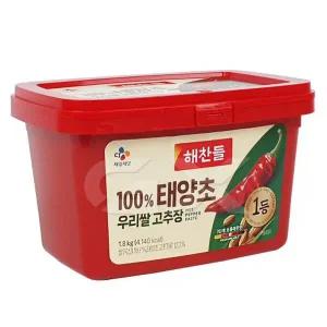 해찬들 우리쌀로 만든 태양초 고추장 1.8kg 무료배송