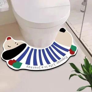 고품질 규조토 욕실발판 화장실발판 욕실매트 변기 발받침대 현관발판매트 발받침 욕실깔판 (WFJHJJ2)