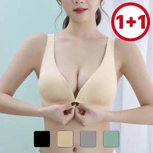 [1+1] 심리스 앞후크 브라 앞브라 4컬러