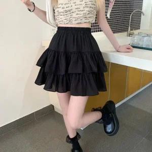 캉캉스커트 A라인 미니 봄여름 여성숏치마 치마바지