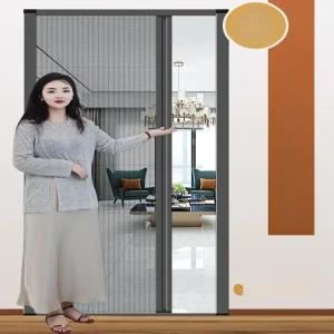 자바라방충망 주문제작 튼튼한 슬라이드 방충문 주름방충망 폴딩도어