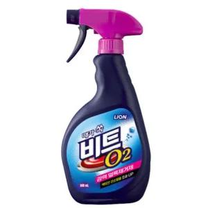 비트 O2 얼룩제거 500ML 2개 세탁 비트얼룩제거제 얼룩제거 세탁 세제 세탁보조제