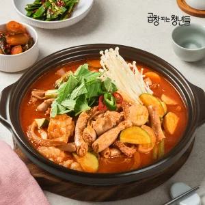 [내일도착] 곱창파는청년들 소곱창전골 1100g x 3팩