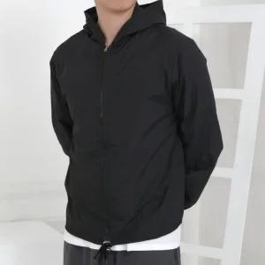 스트링 바람막이 남성 후드 경량 아우터 자켓 간절기 바람막이 경량자켓 여름 아우터 남성점퍼 후드