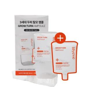 릴리이브 그로우턴 탈모 앰플 100ml+100ml 리필 두피 에센스 영양제 두피각질