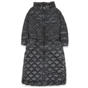 디몬트 막스마라 여성 트레파르 퀼팅 벨트 롱패딩 자켓(챠콜) 2529496075600 078