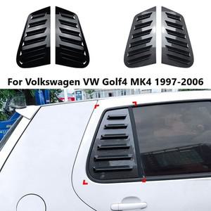 바겐 Golf4 MK4 1997 2006자동차 뒷 창 루버 트림 커버 삼각형 셔터바디 키트 액세서리