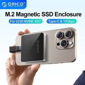 SSD 인클로저 마그네틱 M.2 2230 NVME 맥세이프 케이스 USB C 3.2 GEN2 에서 PCI E 15 프로 맥스 레스 맥북용