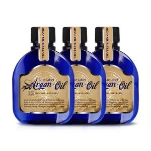 블루라벨 아르간 헤어 오일 에센스 120ml 3개 묶음