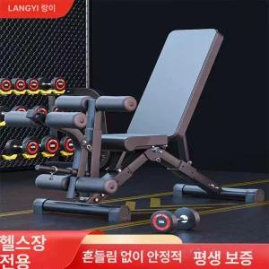각도조절벤치 가정용벤치프레스 접이식 각도 인클라인 운동기구
