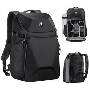 K&F 컨셉 카메라 백팩 하드쉘 20L 사진 가방 케이스, 삼각대 홀더 및 노트북 수납공간
