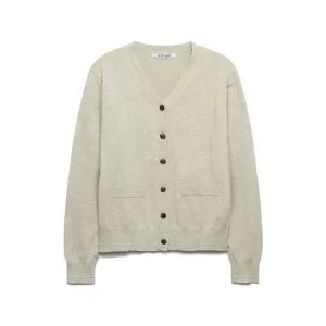 나이스클랍 [최초가:149,000원] 기본 V넥 니트 가디건 A244PWK960 334288
