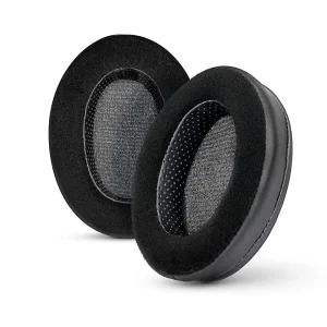 Brainwavz 하이브리드 메모리 폼 이어패드 - 블랙 PU/벨루어 대형 오버 이어 헤드폰에 적합 AKG HifiMan AT