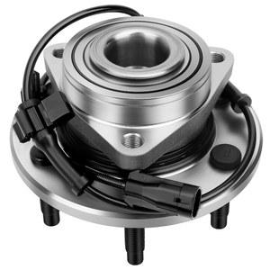 DRIVESTAR 515036 4WD 전용 전륜 허브 및 베어링 어셈블리 4x4 AWD 쉐보레 2002 03 04 05 06 실버라도/서번/아발란체 1500 타호 GMC 시에라 사바나 캐딜락 에스컬레이드 6 러그(ABS 포함)