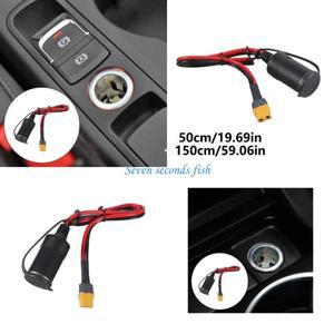 L74B XT60 CAR Charger대로 여성 커넥터 30A 자동차 콘센트 포트 변환 와이어