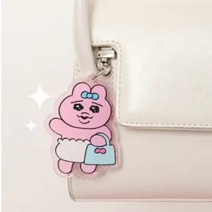 콜리 인형키링 빤쮸토끼 아크릴키링 (핸드백)