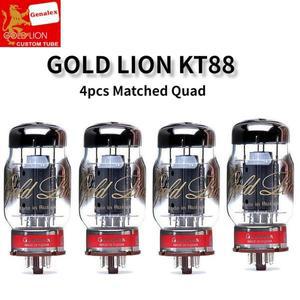 골드 라이온 KT88 진공관 HIFI 오디오 밸브 교체 KT77 KT66 El34 6550 튜브 앰프 키트 DIY  매칭 쿼드