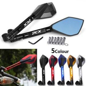 오토바이 백미러 CNC 150 PCX150 사이드 PCX 125 액세서리 160 미러 알루미늄 PCX160 PCX125