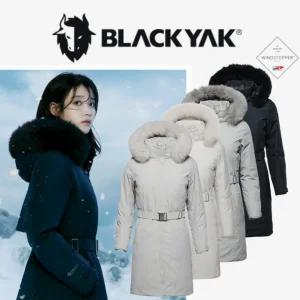 블랙야크 여성1 윈드스토퍼 아이유 히마 겨울 다운 패딩 후드 점퍼 1BYPAW4501