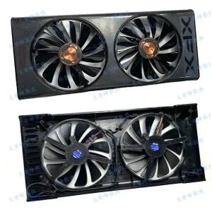 XFX RX5500XT RX5600XT Thicc II Pro 비디오 카드용 프레임 쉘 팬