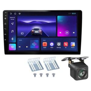 카플레이가 탑재된 10인치 카 스테레오 안드로이드 WiFi, GPS 내비게이션 블루투스 백업 카메라 2GB+32GB 오디오 수신기