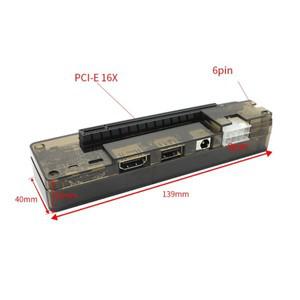 XT-XINTE PCIE EXP GDC 외장 노트북 비디오 카드 독 그래픽 도킹 비스트 미니 NGFF M.2 익스프레스카드용